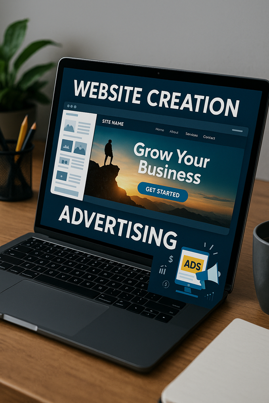 website creation + ads service